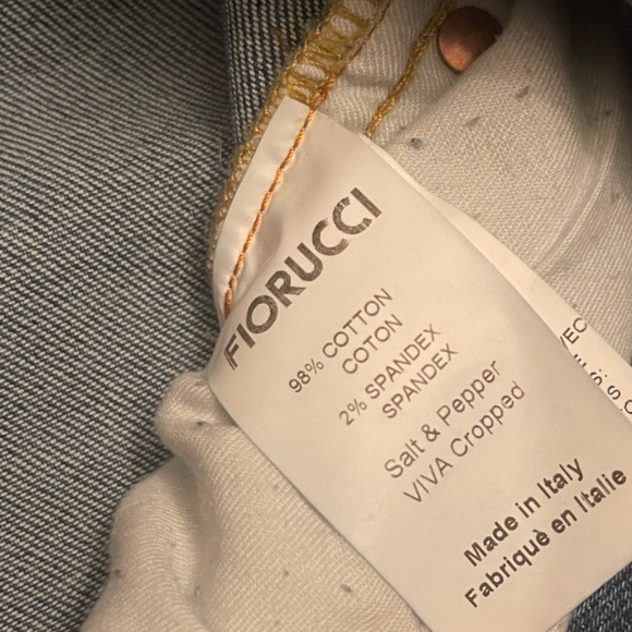 Fiorucci Viva Cropped Flare Jeans - Picture 7 of 11